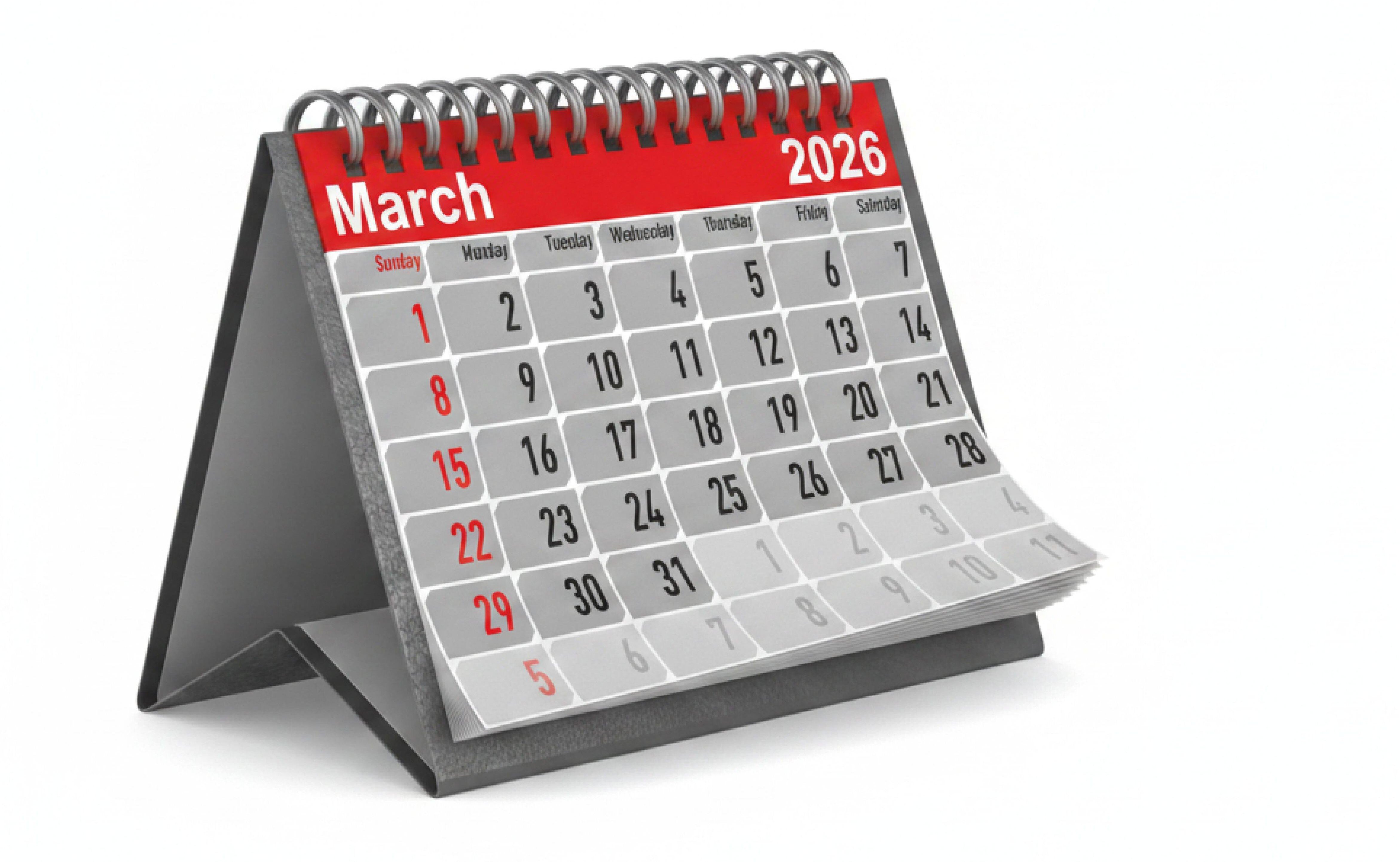 March Biz News calendar