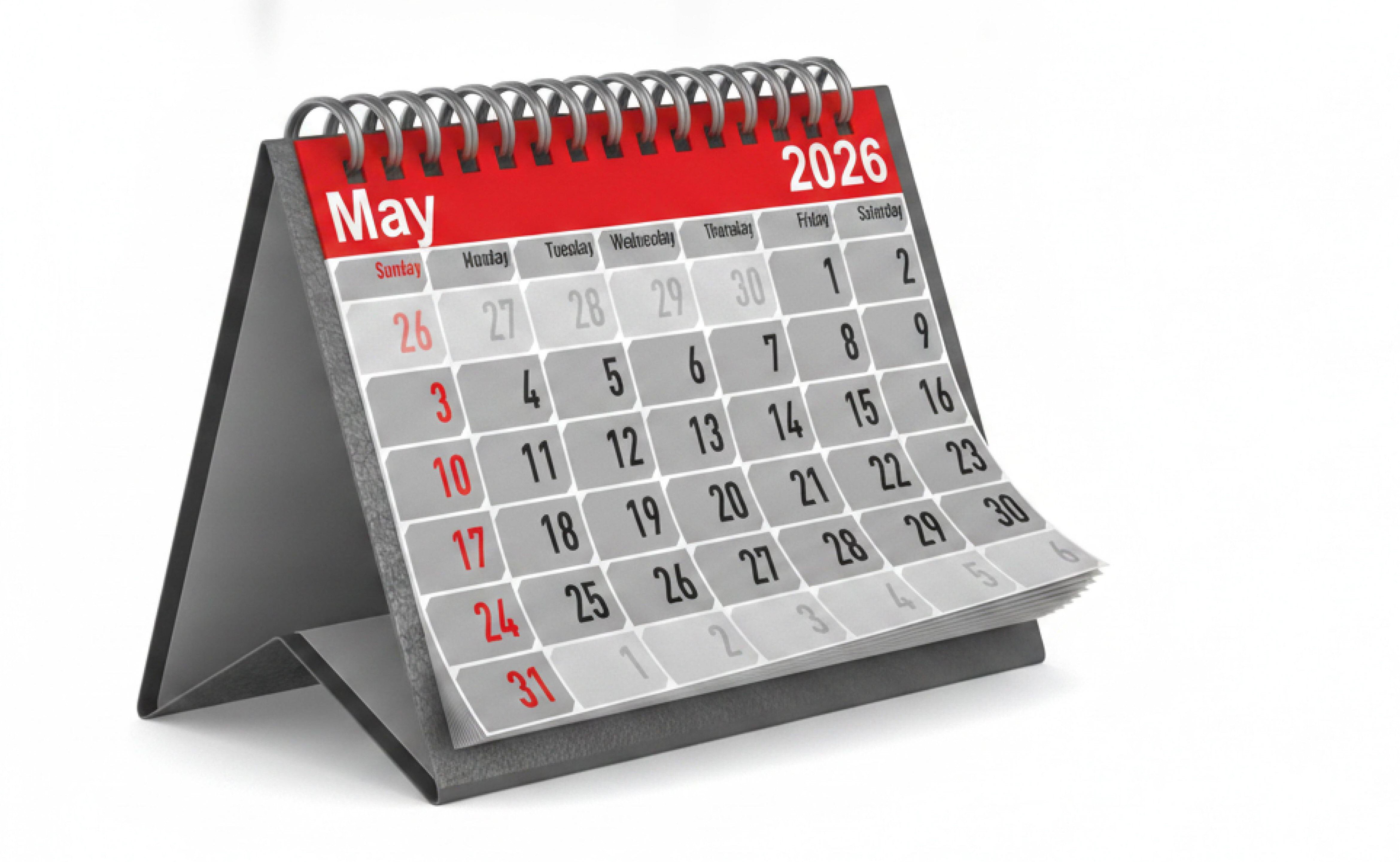 May calendar for Biz News