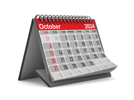 October calendar