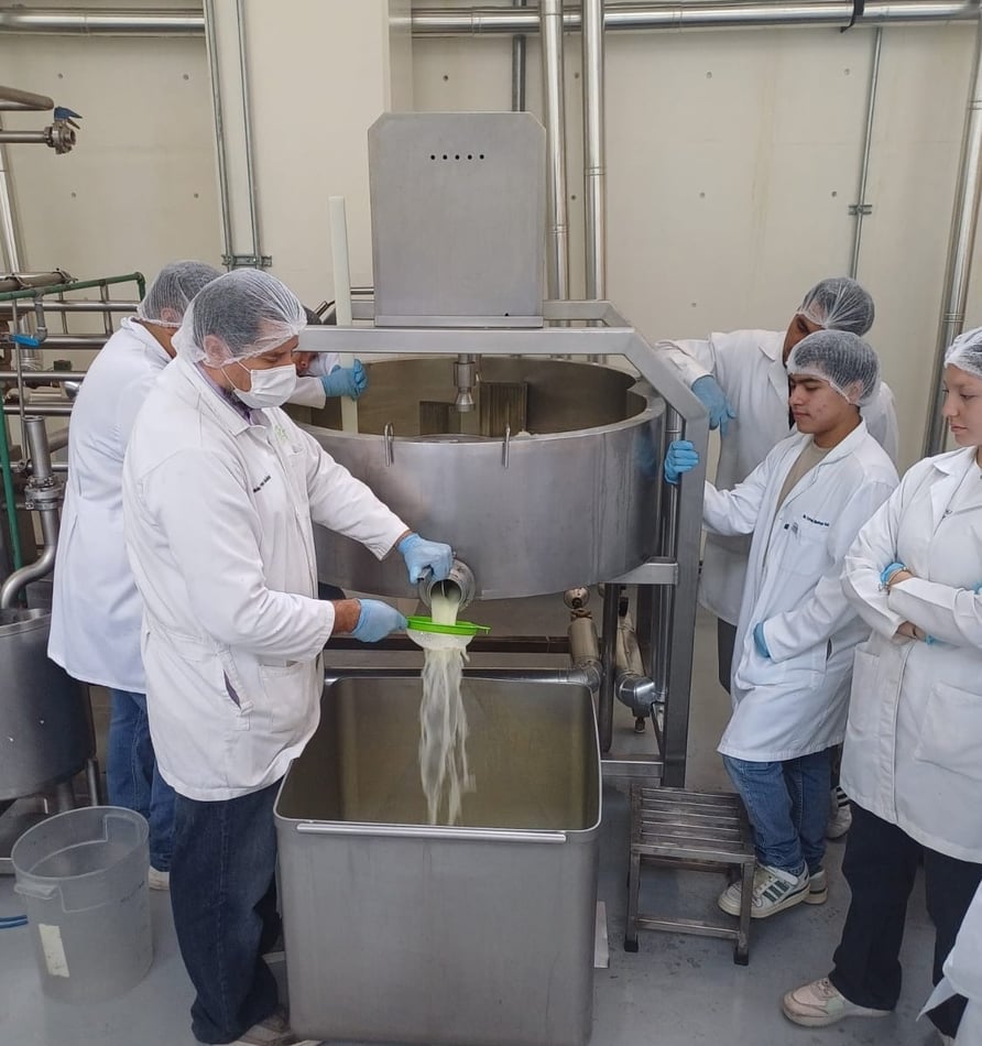RZ straining curd