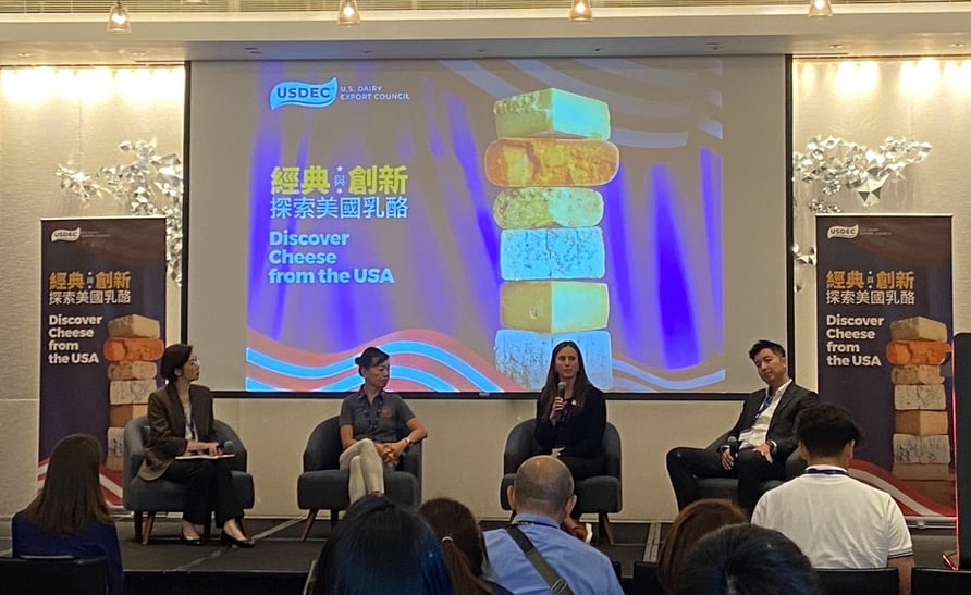 panel Taiwan-Hong Kong cheese mission
